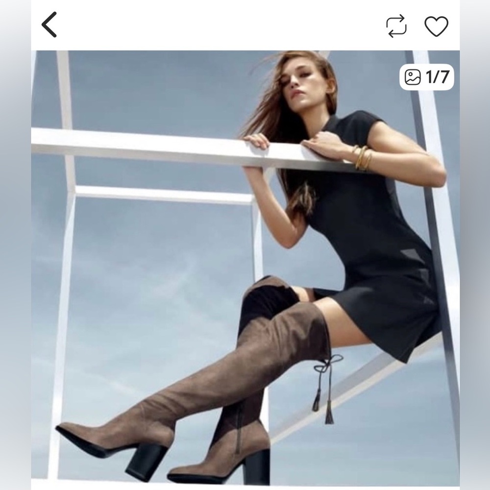 Marc Fisher Genuine Suede Over The Knee Boots